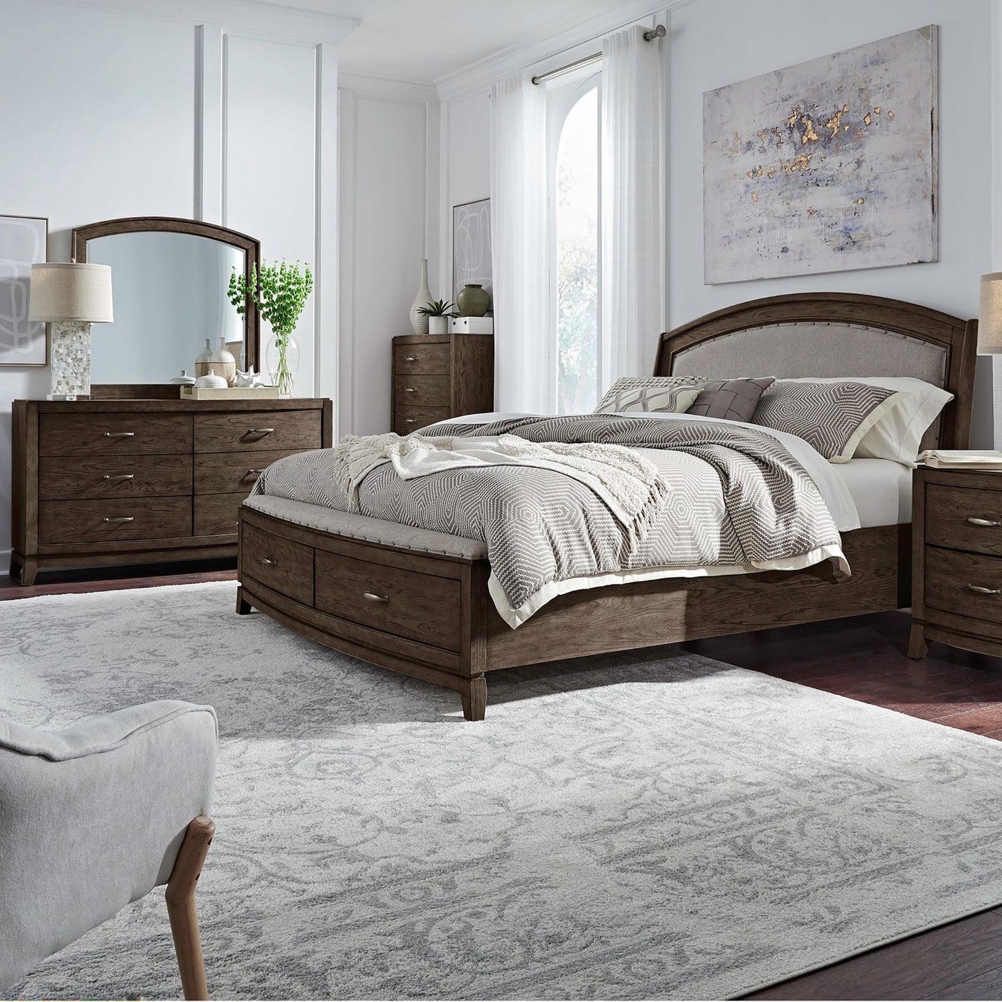 Avalon - Upholstered Bedroom Set