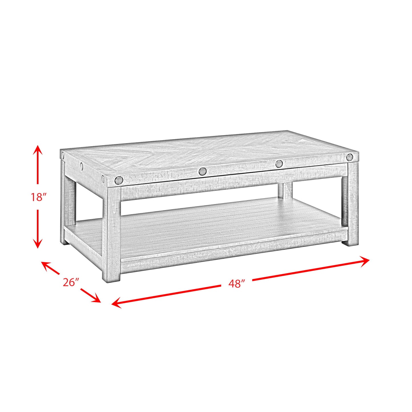 Colorado - Occasional Coffee Table With Lift Top - Charcoal