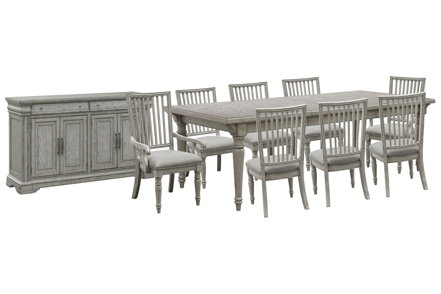 Madison Ridge - Extendable Leg Dining Room Table Set