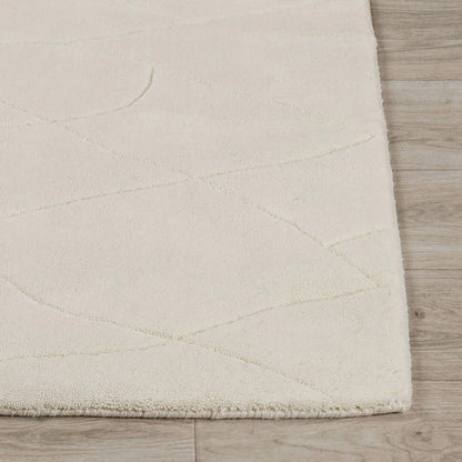 Renewed - 2' x 3' Lucerne Wool Area Rug - Ivory