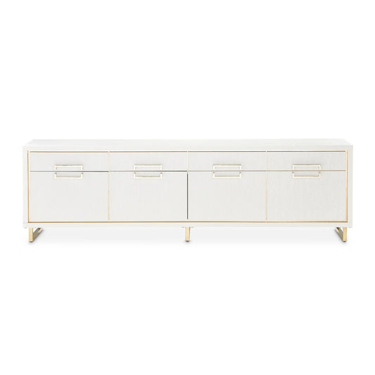 Palm Gate - Media Cabinet - Cloud White