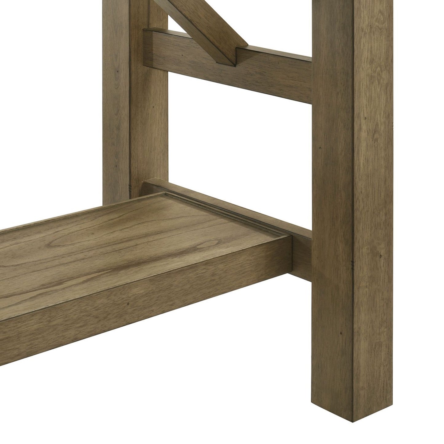 Brook Bay - Gathering Trestle Table Top Wood - Brown