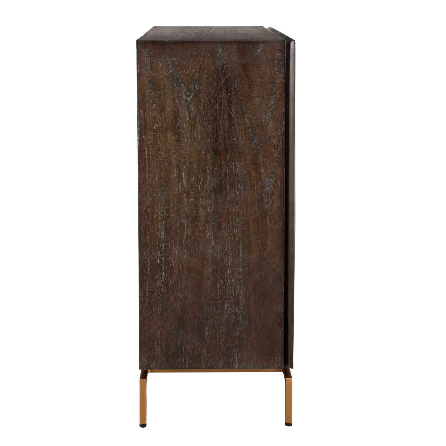 Marico - 2 Door Mindi Cabinet - Dark Brown