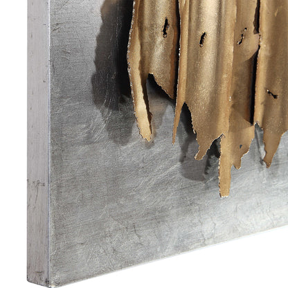 Lev - Metal Wall Decor - Gold