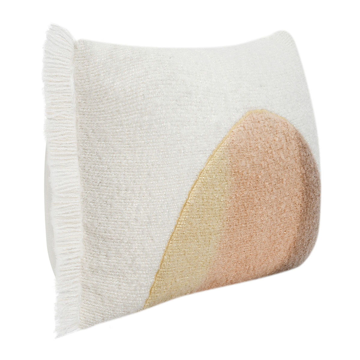 Rahun - Pillow - Yellow / Ivory