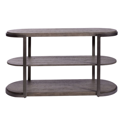 Modern View - Sofa Table Base - Gauntlet Gray