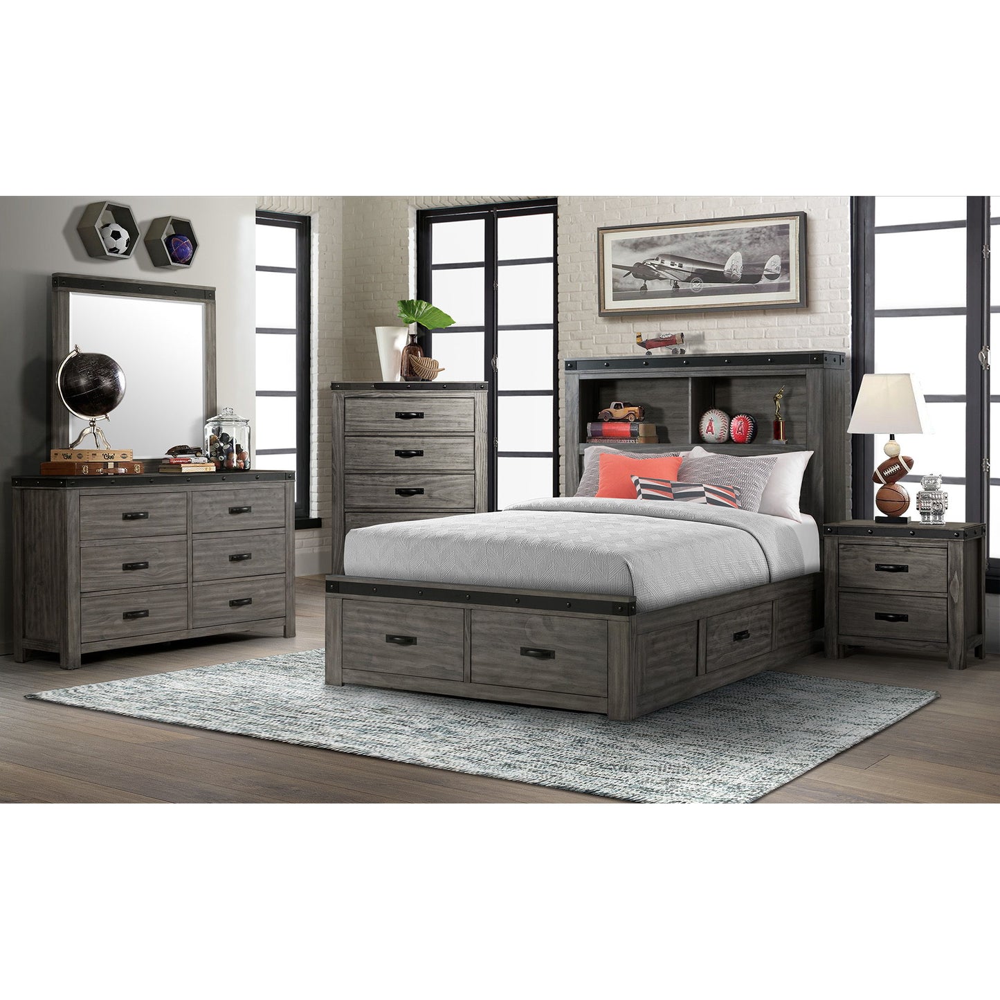 Wade - Youth 6-Drawer Dresser