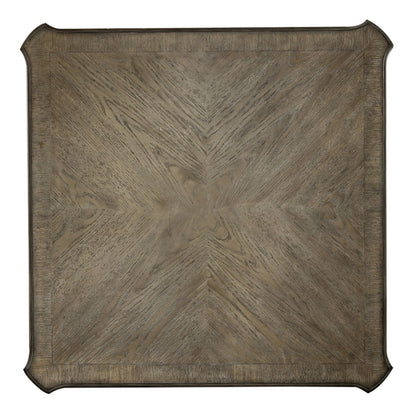Magnolia Manor - Oversized Square Cocktail Table - Antique White
