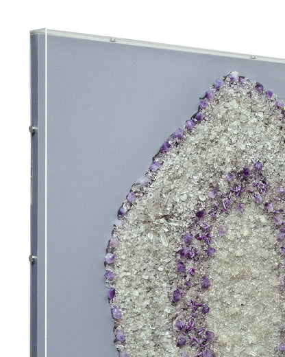 Stone Art Wall Hanging - Gray