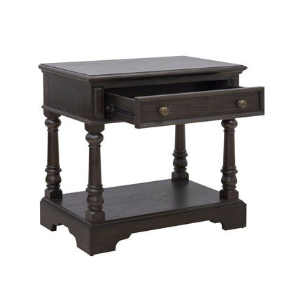 Hickory Creek - Bachelor's Chest With Storage Drawer - Brown