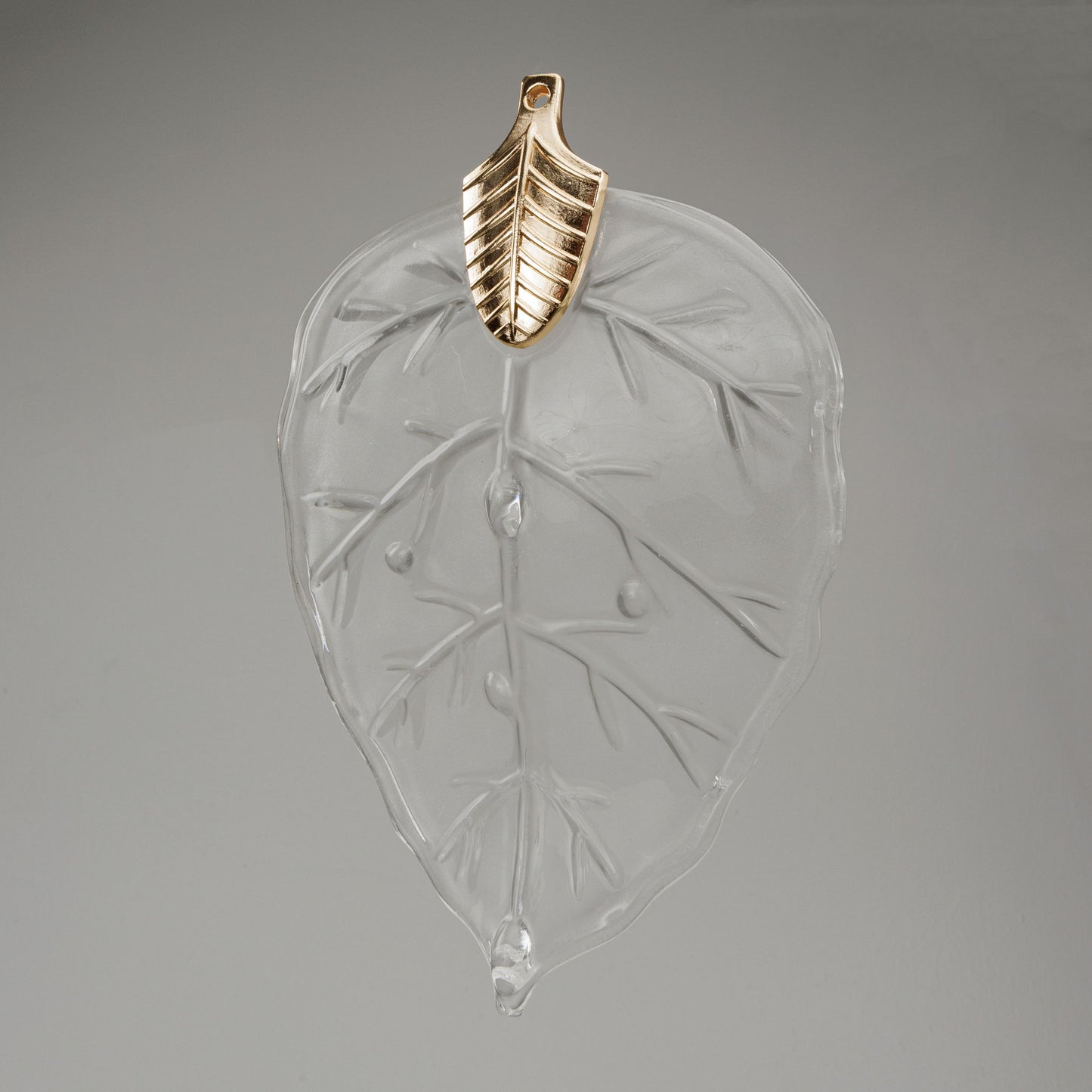 Michael Amini Lighting - Autumn 12-Light Rectangular Chandelier - Frost / Gold