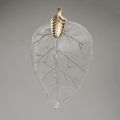 Michael Amini Lighting - Autumn 12-Light Rectangular Chandelier - Frost / Gold
