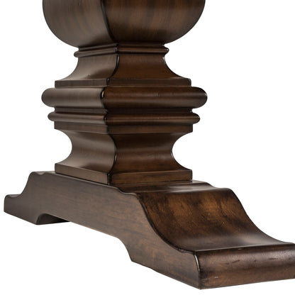 Armand - Trestle Table - Antique Brownstone