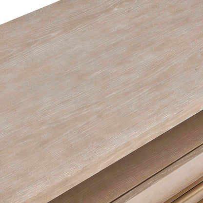 Alessia - Modern Side Table - Light Oak