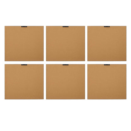 Resting Bunny - Framed Prints (Set of 9) - Dark Brown