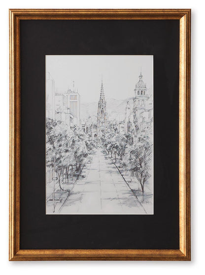 Lemmill - Wall Art - Black / White