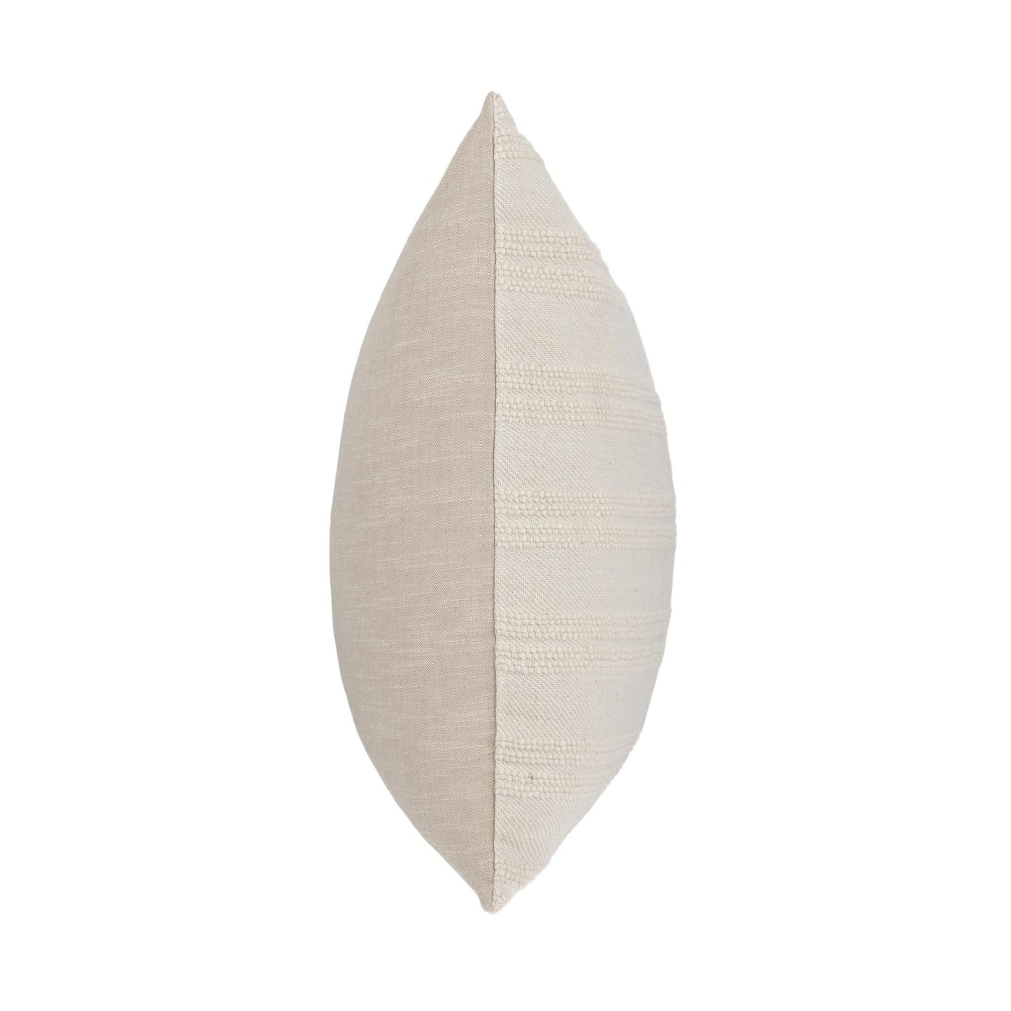York - 26" x 26" Pillow - Natural / Ivory
