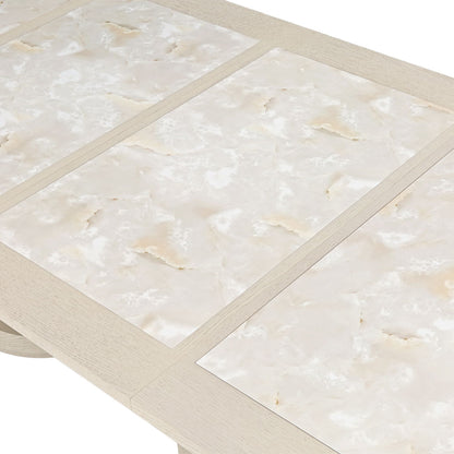 Scotts Square - Chaise - Cornsilk / Light Champagne