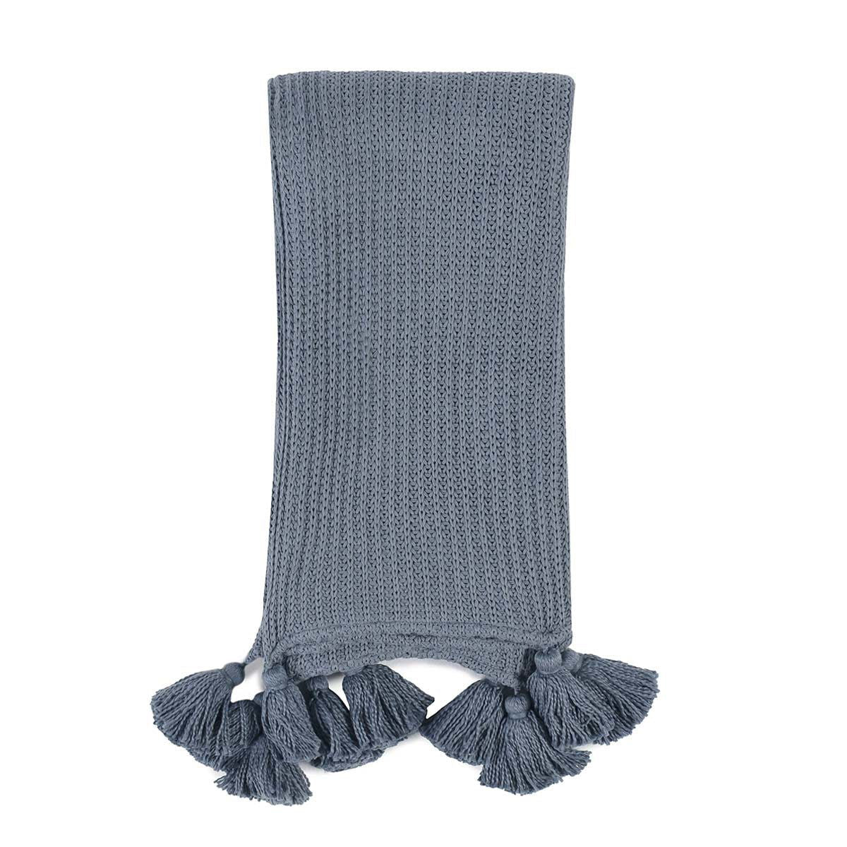 Veda - TC Throw - Sea Fog Blue