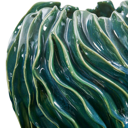 Veridian Ridge - Indoor-Outdoor Vases (Set of 2) - Green