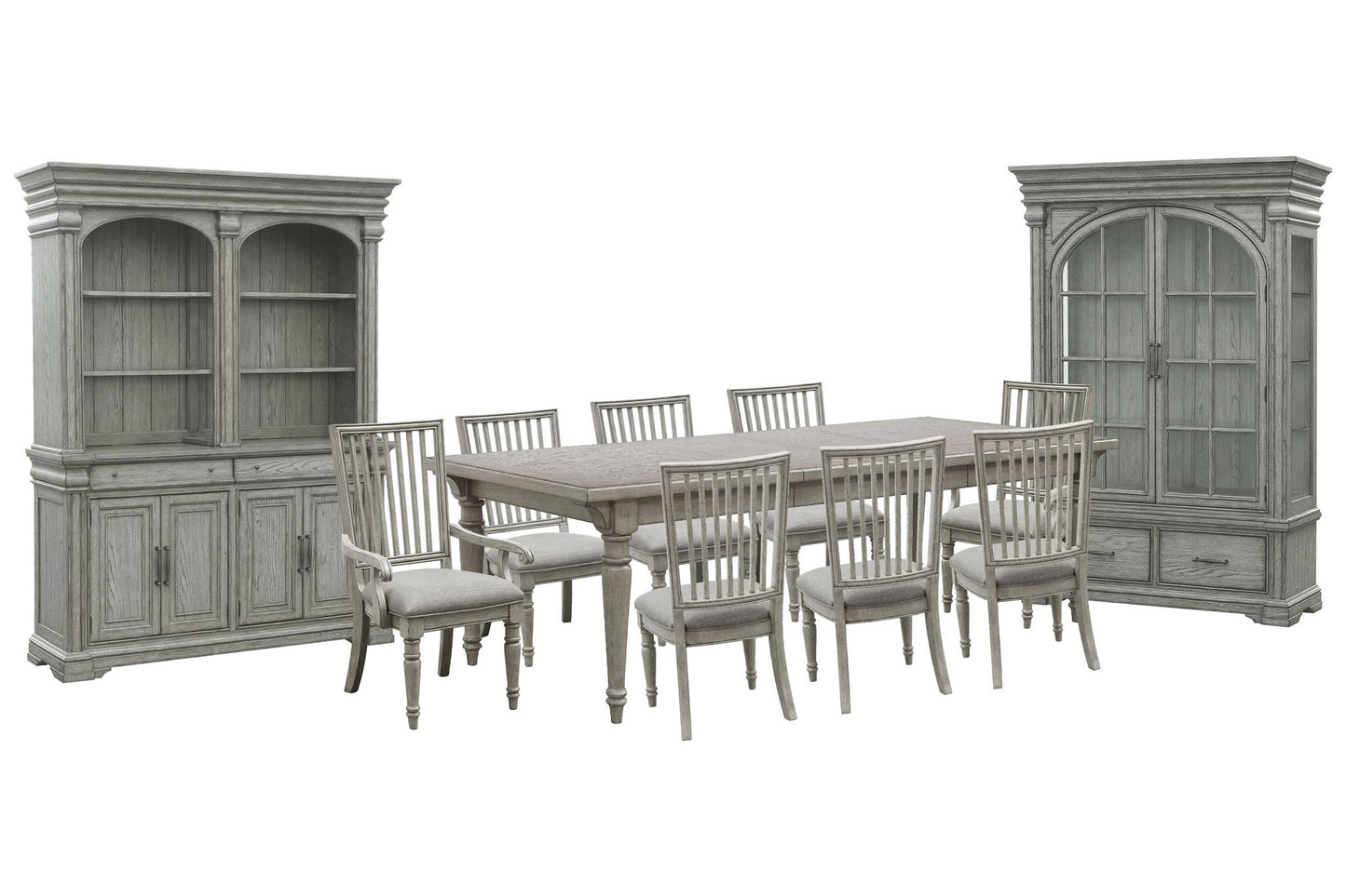 Madison Ridge - Extendable Leg Dining Room Table Set