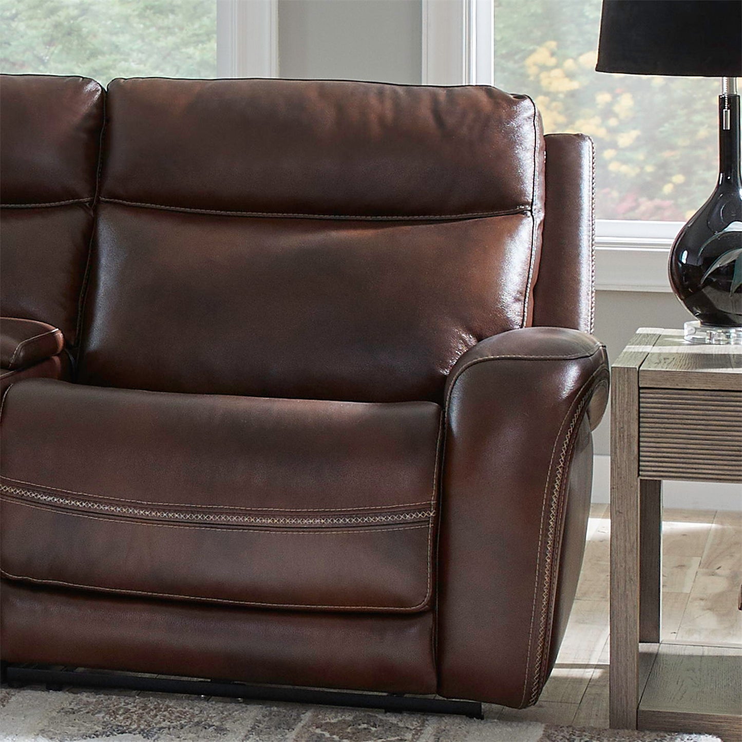Blair - R Arm Recliner P2 & ZG - Cognac