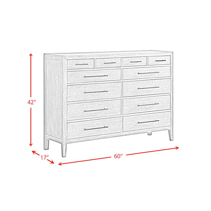 Versailles Contemporary - 12-Drawer Dresser -