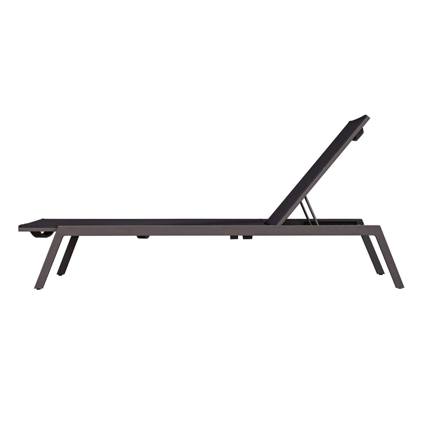 Bea - Outdoor Pool Chaise - Black