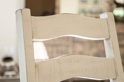 Rock Valley - Chair With Wood Seat (Set of 2) - Off White