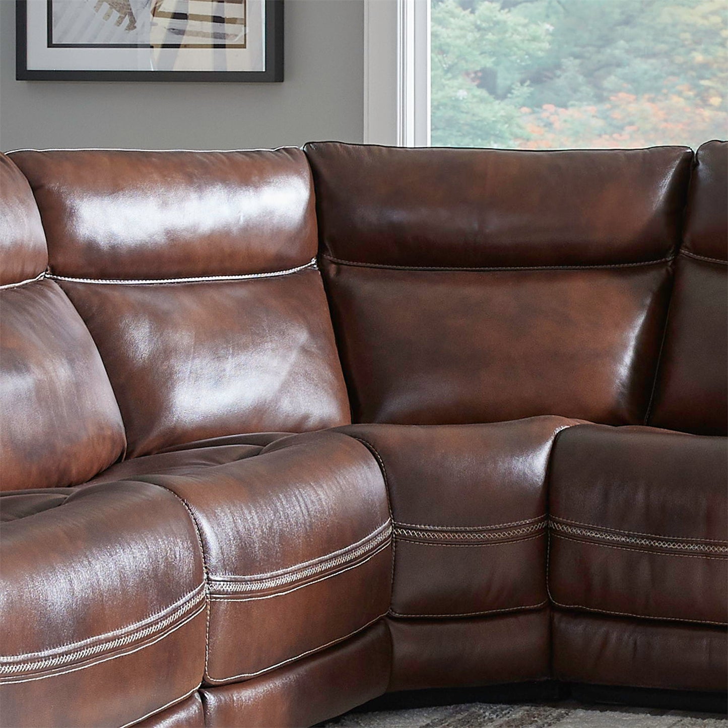 Blair - Corner Wedge - Cognac