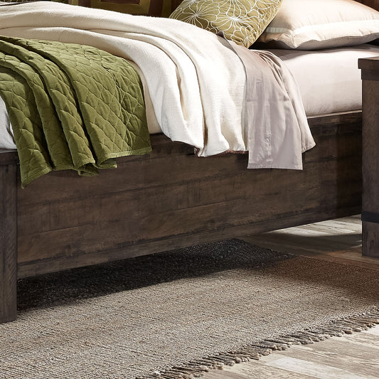 Thornwood Hills - Storage Bed Rails - Rock Beaten Brown