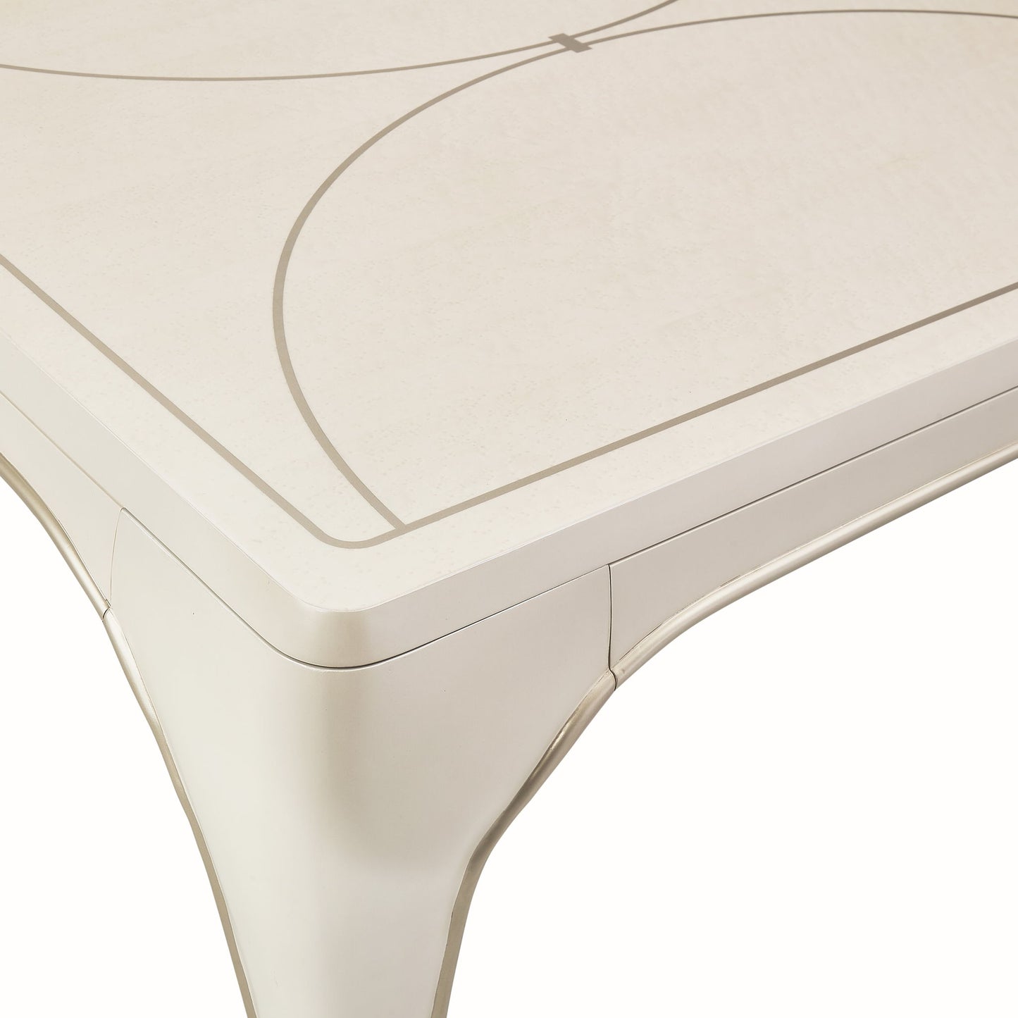 London Place - Rectangular Dining Table - Creamy Pearl