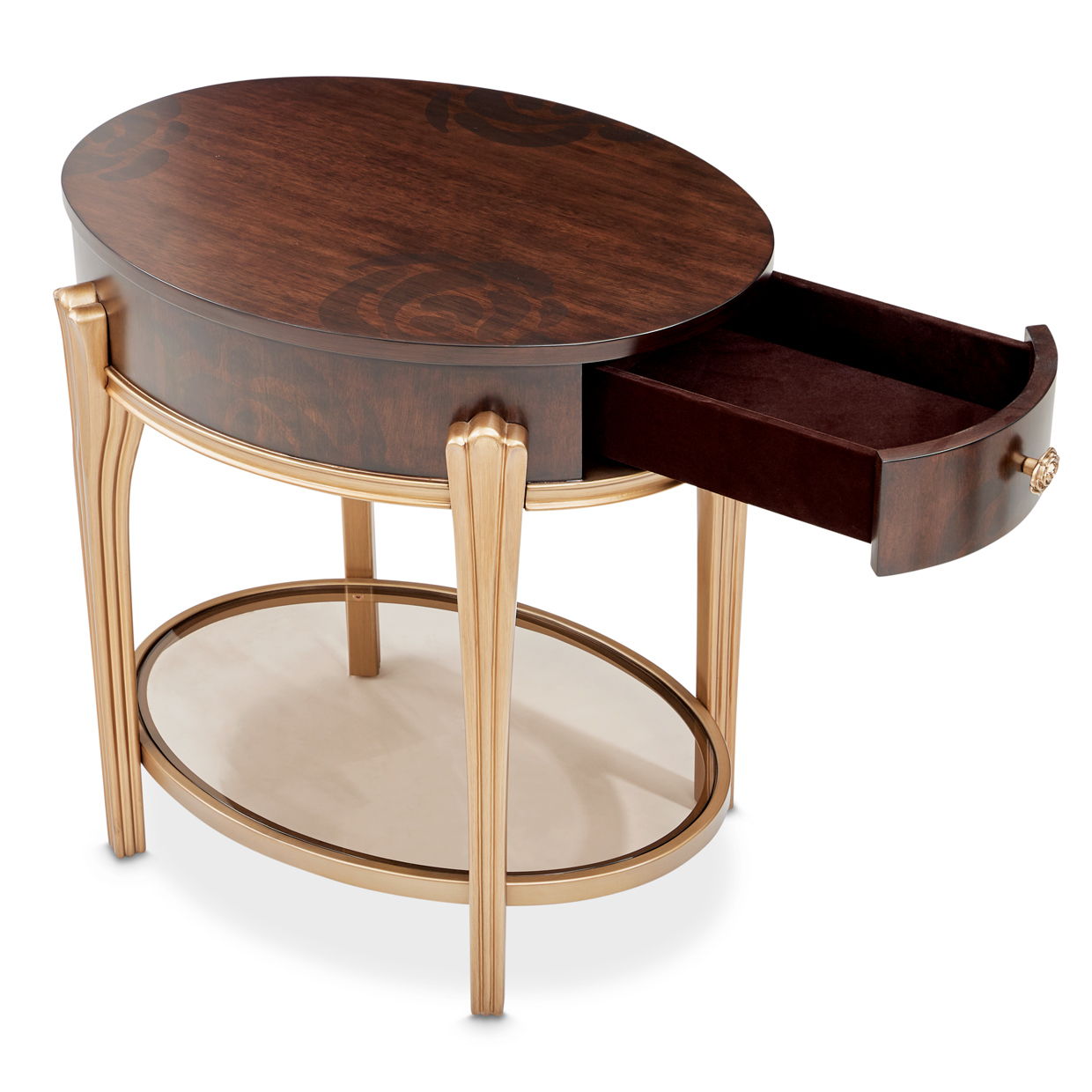Camellia Field - Living Room Table With Drawer