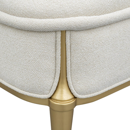 Scotts Square - Accent Bench - Light Champagne