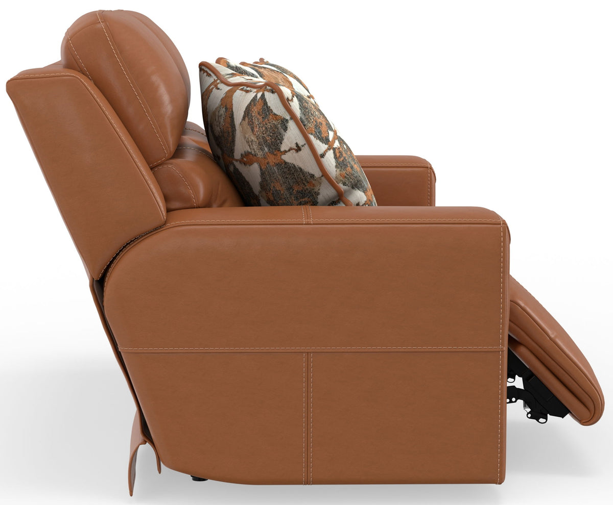 Arezzo - Power Headrest Power Reclining Loveseat With Zero Gravity/Extended Ottoman