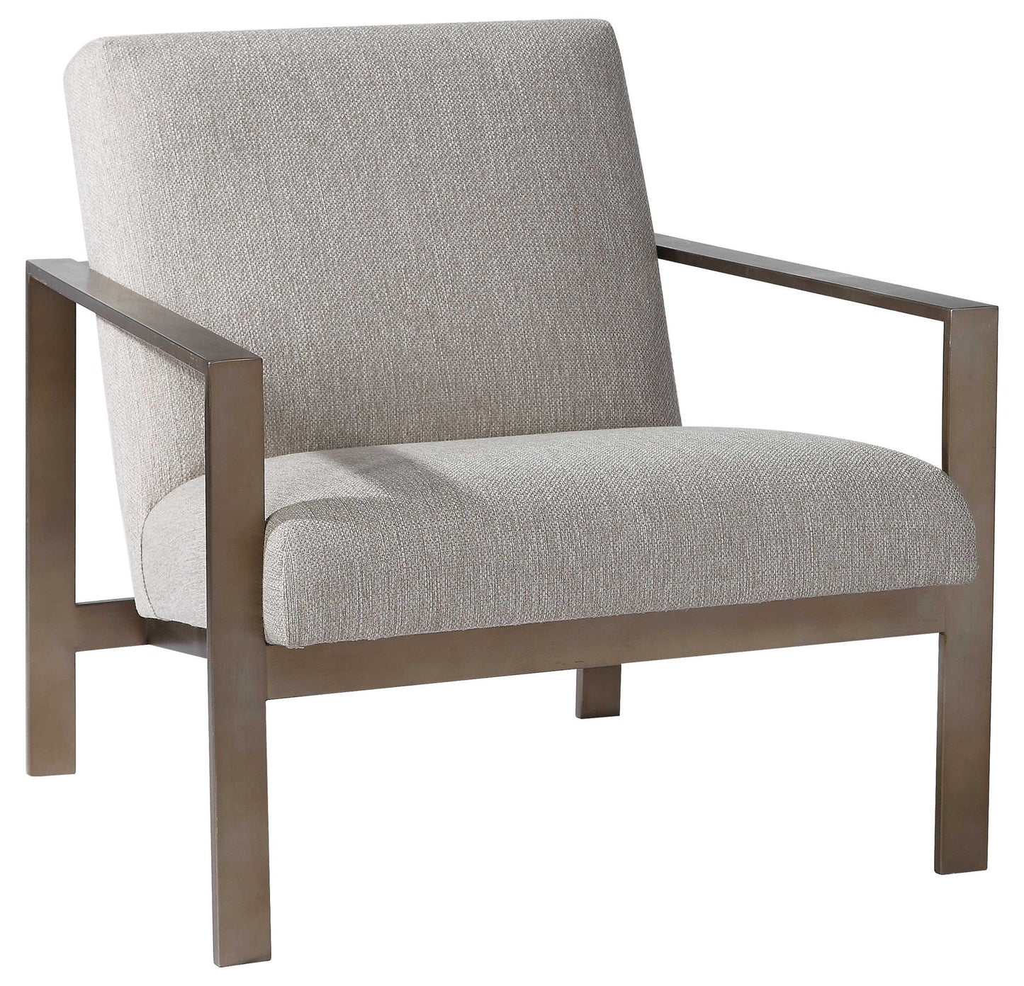 Wills - Contemporary Accent Chair - Beige