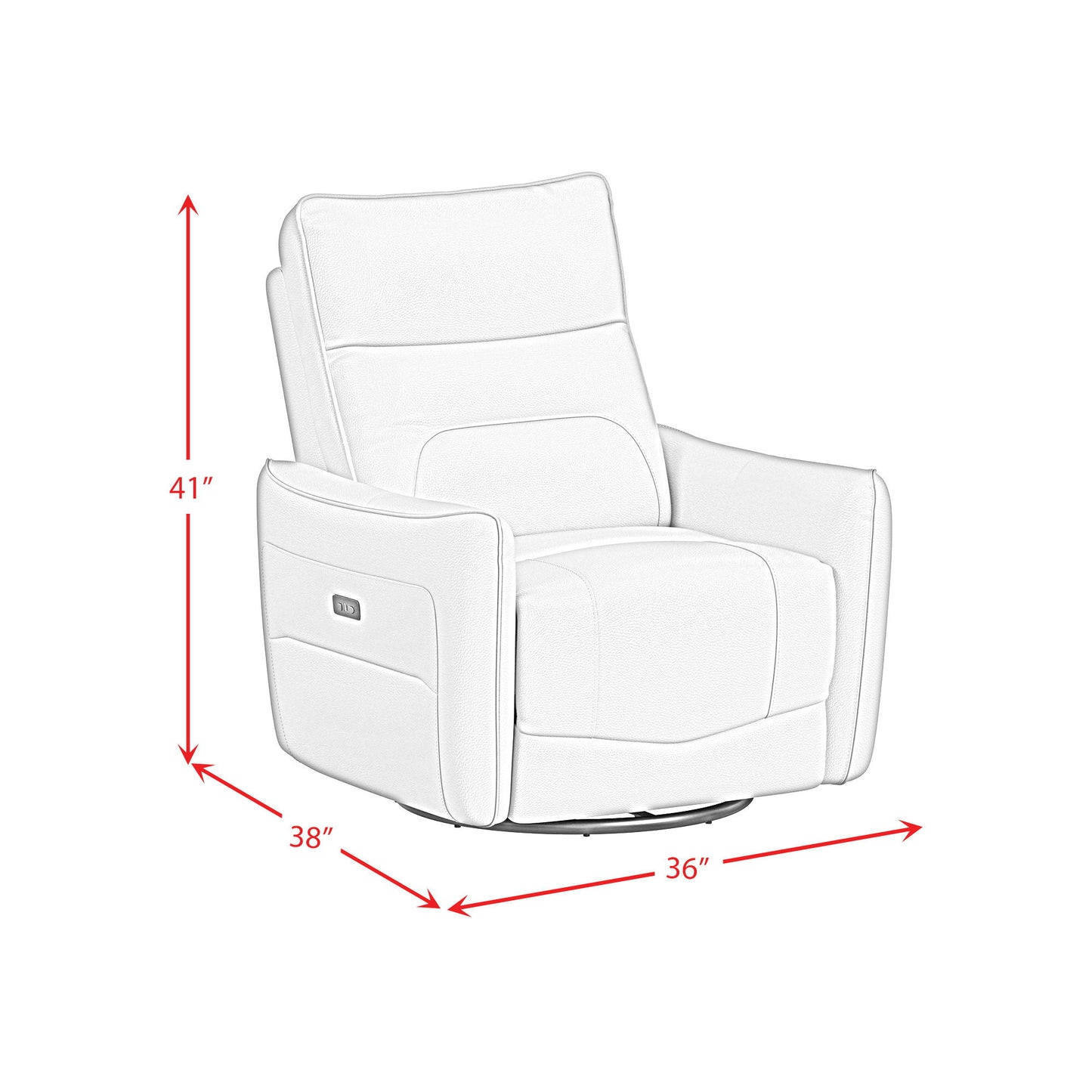 Deco - Recliner With Glider And Swivel