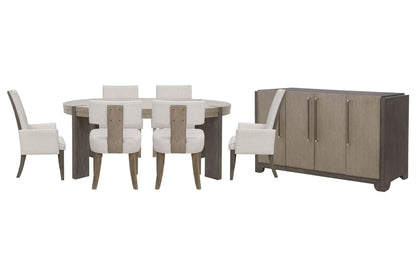 Anderson Park - Round Dining Table Set With Kilsmos Chairs