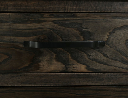 Teak - Dresser - Oil Black