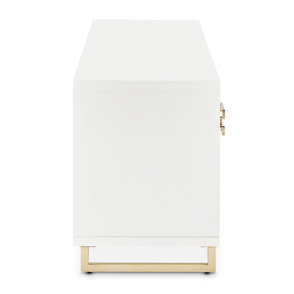 Palm Gate - Media Cabinet - Cloud White