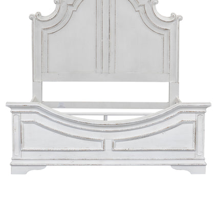 Magnolia Manor - Queen Panel Footboard - Antique White