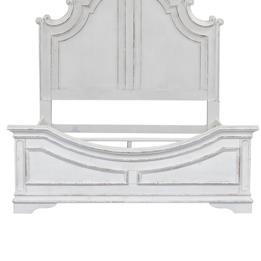 Magnolia Manor - Queen Panel Footboard - Antique White