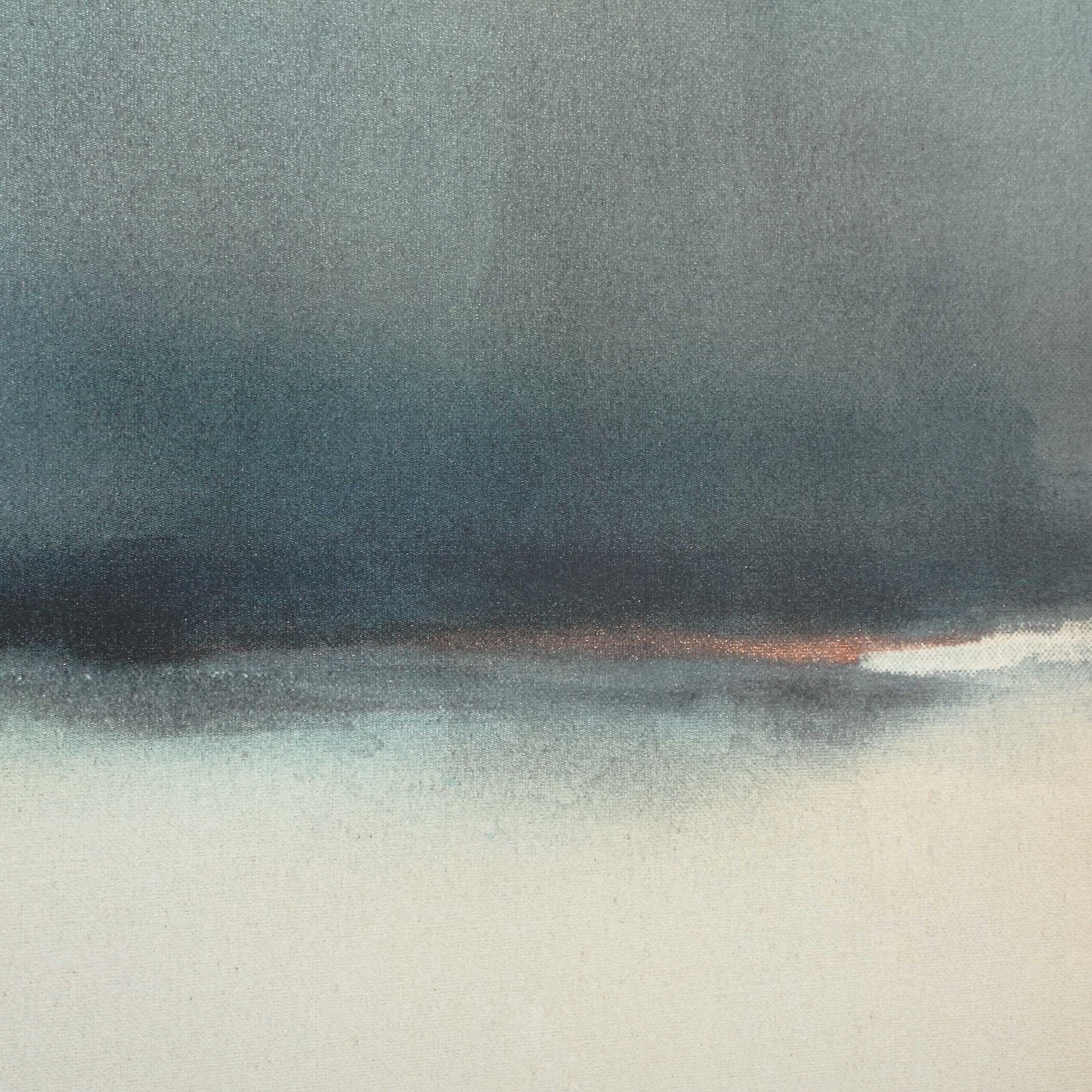 Deep Rains - Framed Abstract Print - Light Gray