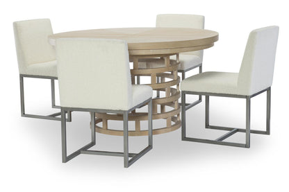 Biscayne - Round Table - Malabar With Alabaster Fronts
