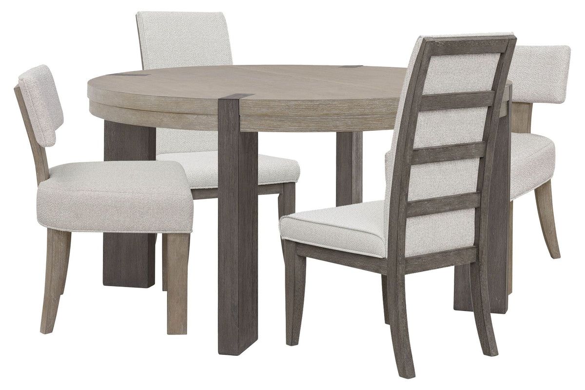 Anderson Park - Round Dining Table Set With Kilsmos Chairs