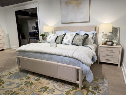 Maren - Complete Woven Panel Bed