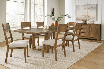 Cabalynn - Dining Room Server - Light Brown