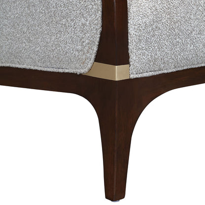 Houston - Matching Chair - Pebble / Walnut