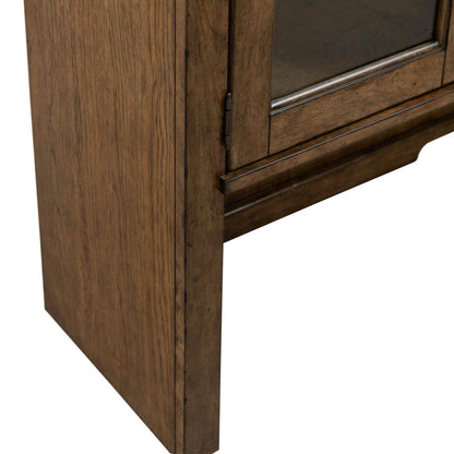 Carolina Park - Credenza Hutch - Amber Brown
