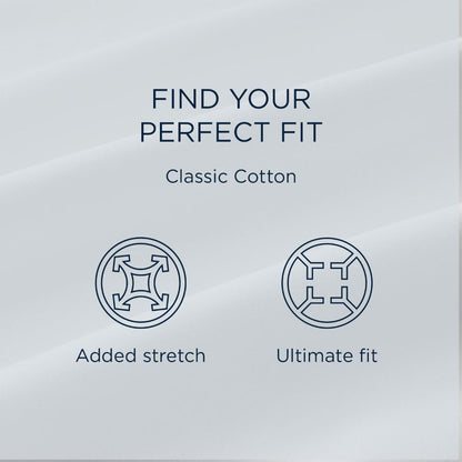 Linens - Tempur Classic Cotton Sheet Set - Sleepy Blue